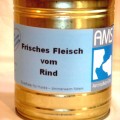 Hundefutter frisches Fleisch vom Rind